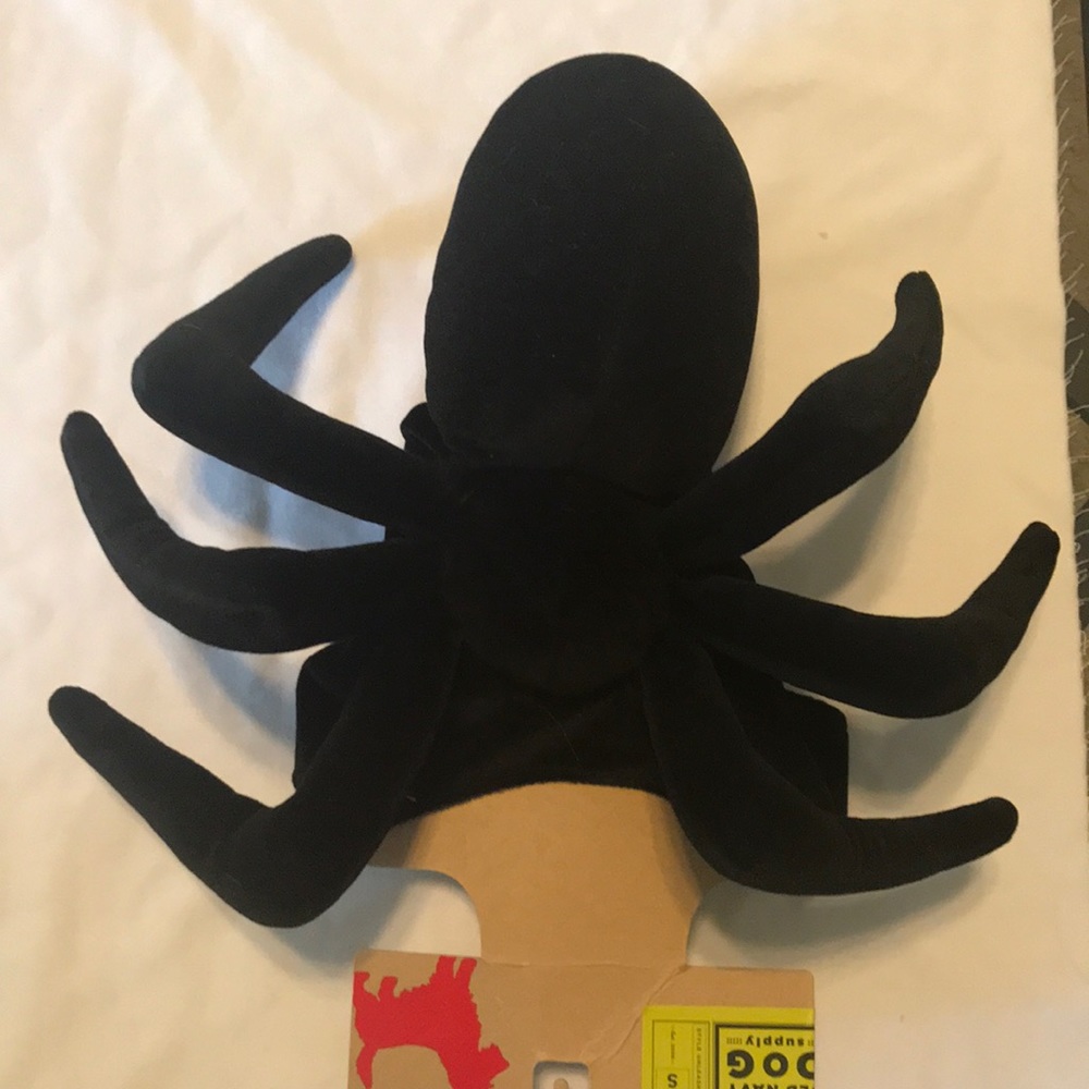NWT Dog spider costume, Small 10-25lbs